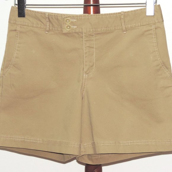 Eddie Bauer Mercer Fit Tan Beige Khaki Shorts - Picture 1 of 3